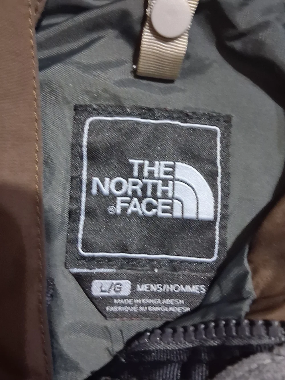 The North Face water resistant